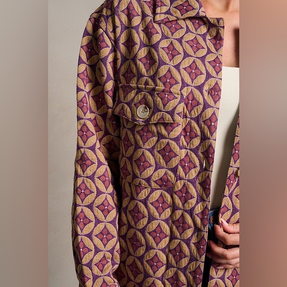 🍂 💠NWT Shake It  Shacket - Picture 7 of 8